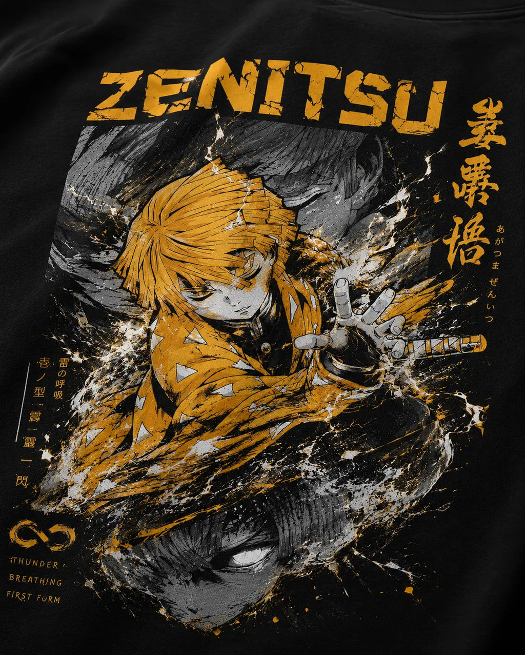 Zenitsu Agatsuma Oversized T-Shirt