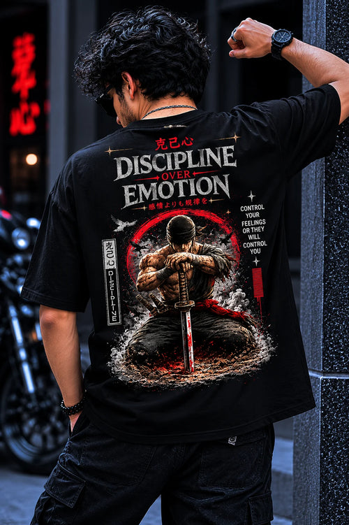 Discipline Over Emotion Tee