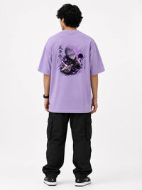 Gojo Hollow Purple Oversized T-Shirt