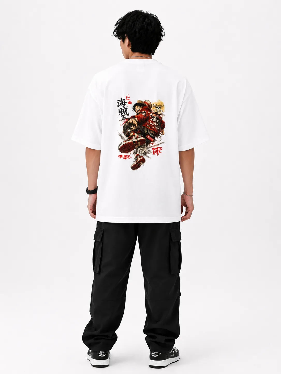 Monkey D. Luffy Streetwear Oversized T-Shirt