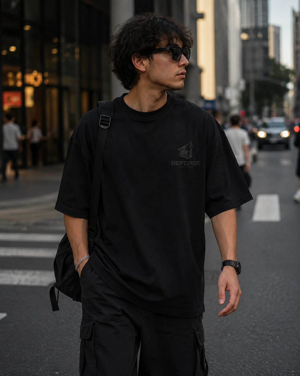 Tanjiro Kamado Flame Breathing Oversized T-Shirt