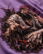 Ryomen Sukuna Oversized T-Shirt – King of Curses Anime Design