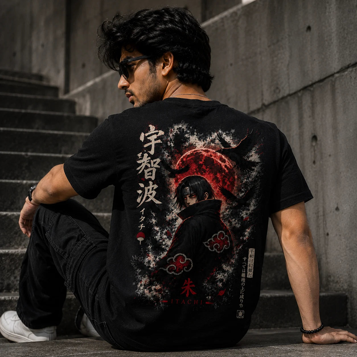 Itachi Crimson Moon Tee