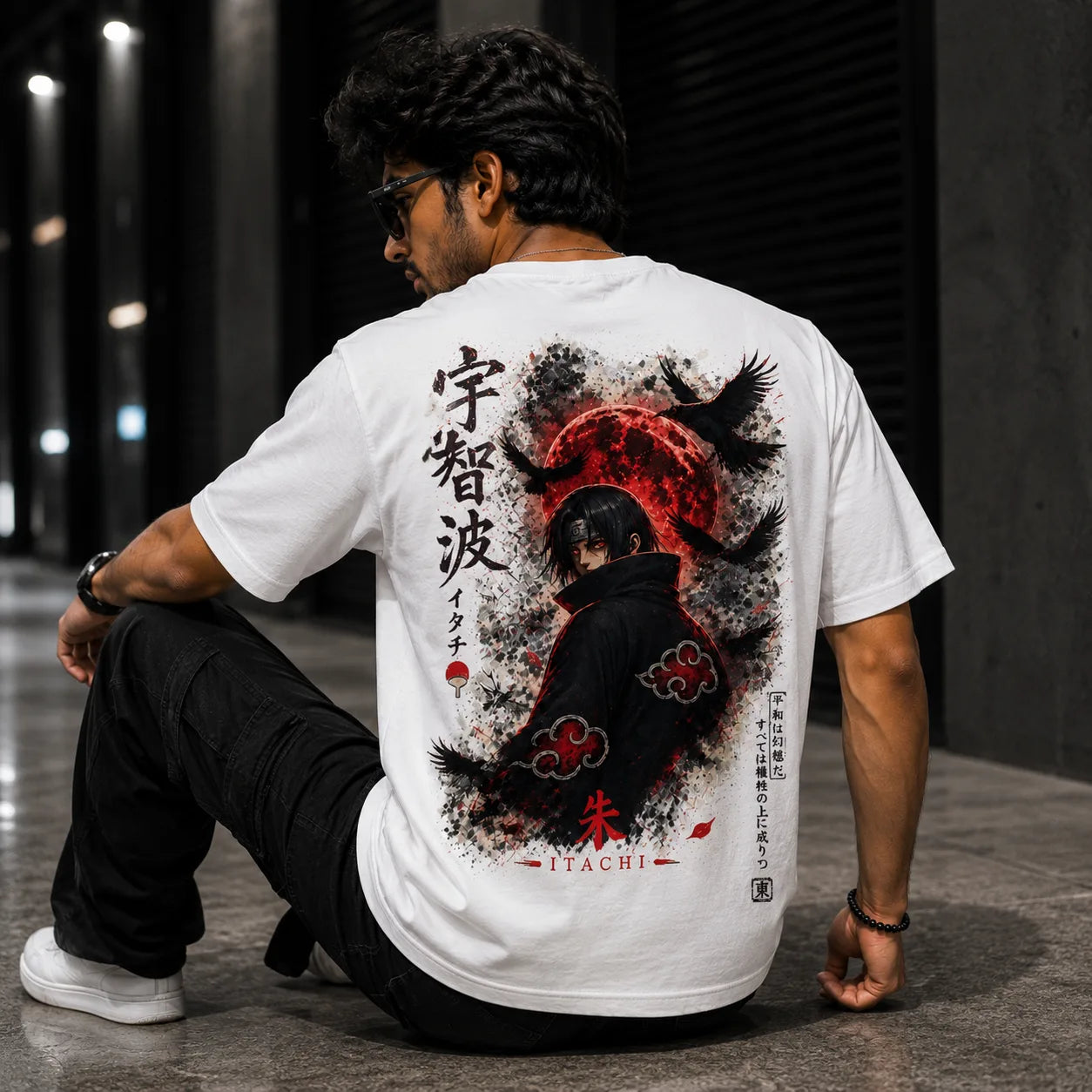Itachi Crimson Moon Tee